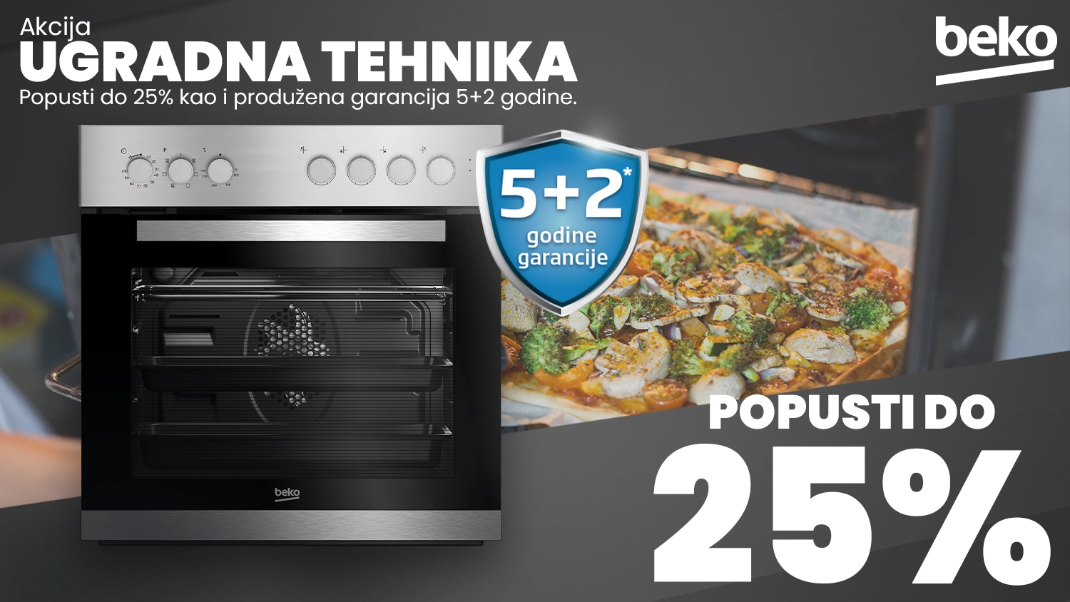 Akcija na ugradnu tehniku: Popusti do 25% + 5+2 godine garancije!