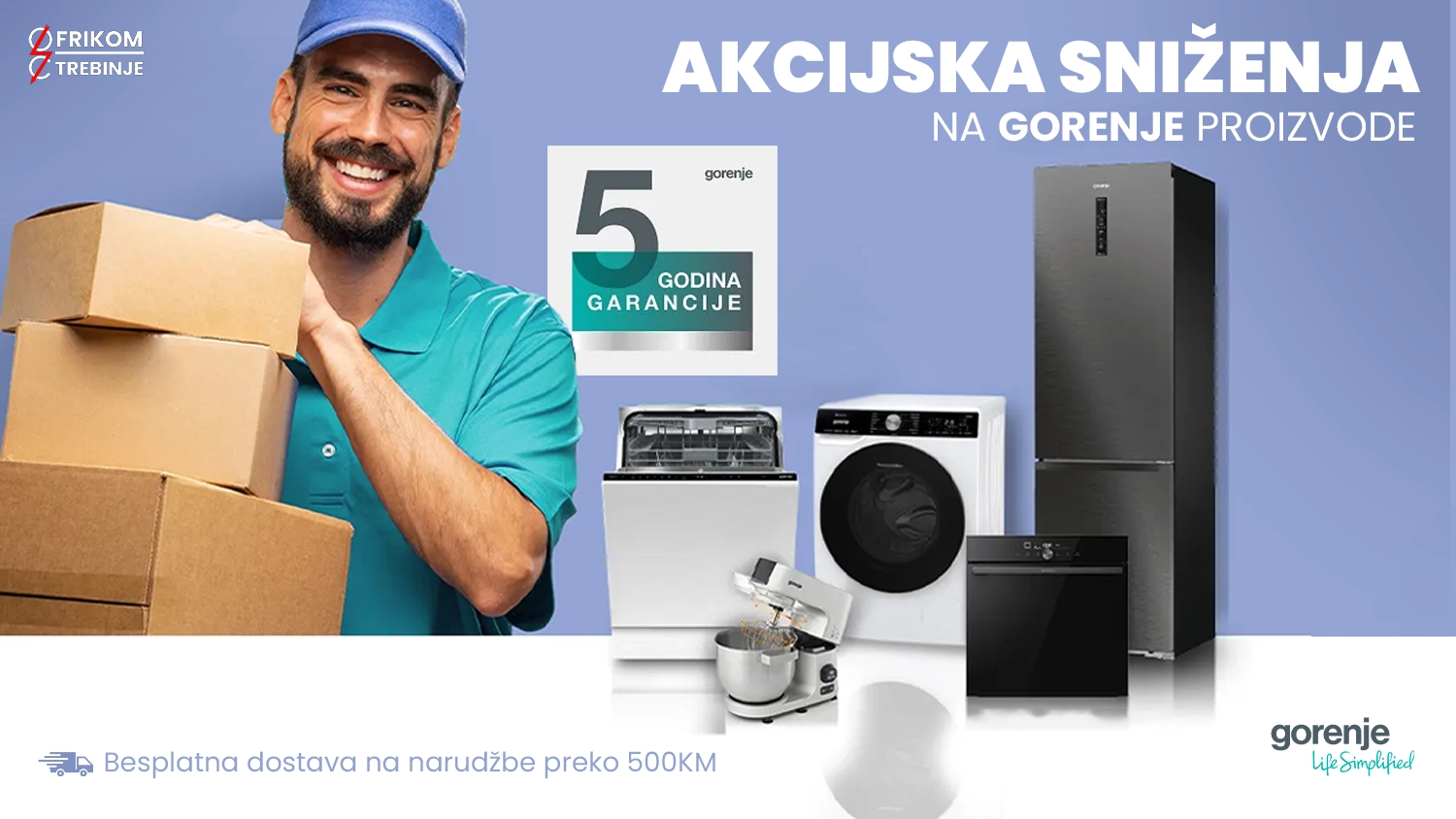 Akcijska sniženja Gorenje kućanskih aparata